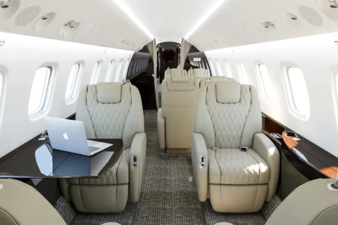 Embraer Legacy 650 E Interior 1